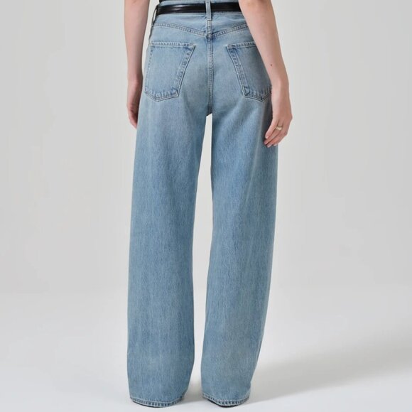 CITIZENS OF HUMANITY Ayla Baggy Wide Leg Jeans in Skylights Size 28 - Picture 3 of 4